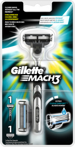 Gillette Mach3 holicí strojek + náhradní břity 2 ks