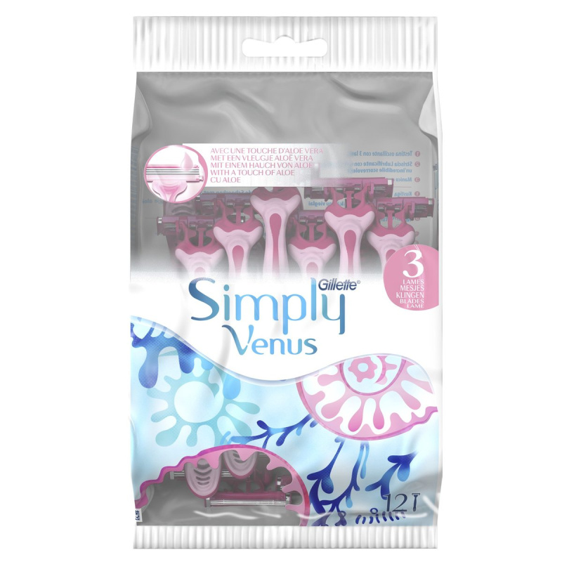 Gillette Simply Venus 3 dámská pohotová holítka