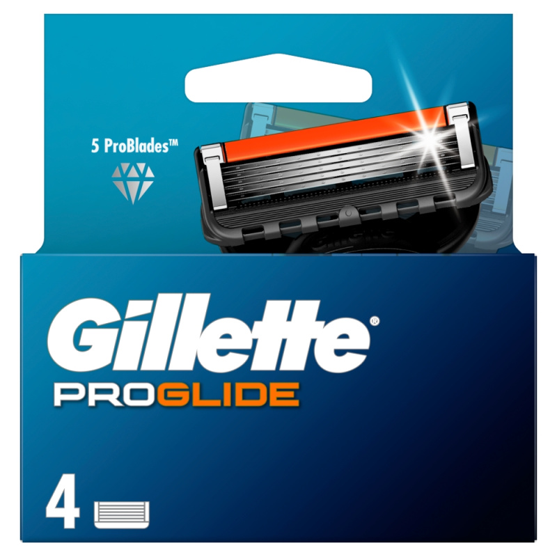 Gillette ProGlide náhradní břity 4 ks