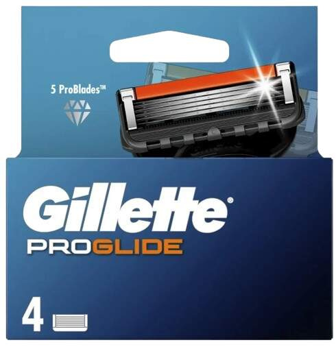 Gillette ProGlide náhradní břity 4 ks