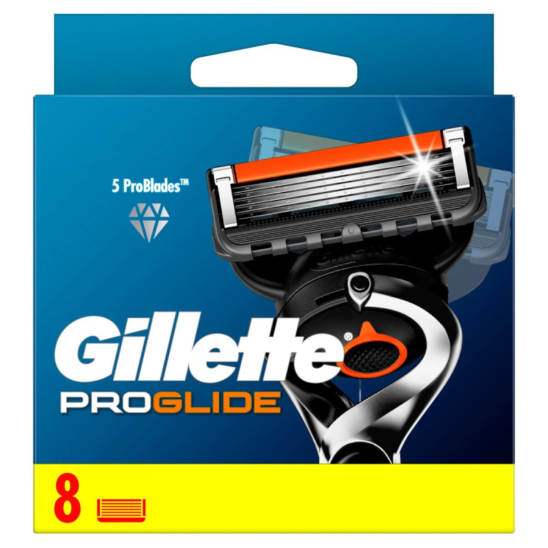Gillette ProGlide náhradní břity 8 ks