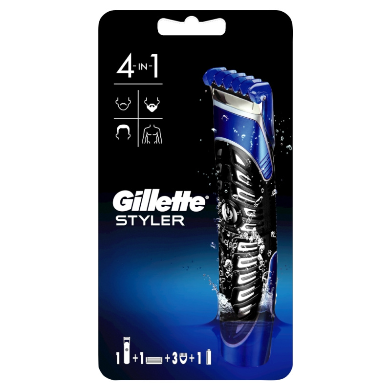 Gillette Styler zastřihovač a holicí strojek 4 v 1