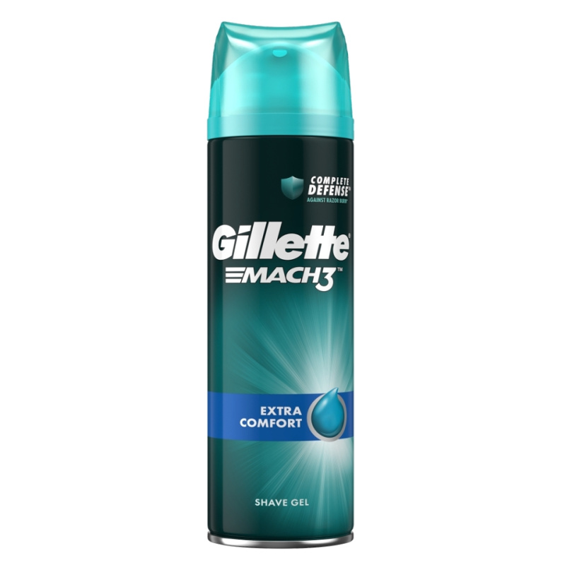 Gillette Mach3 Extra Comfort gel na holení pro muže 200 ml