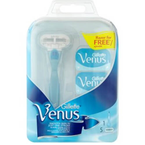 Gillette Venus Smooth holicí strojek + náhradní břity 5 ks 1 ks