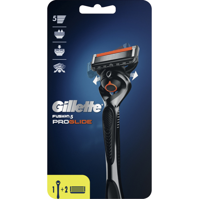 Gillette ProGlide Pánský holicí strojek + 2 holicí hlavice