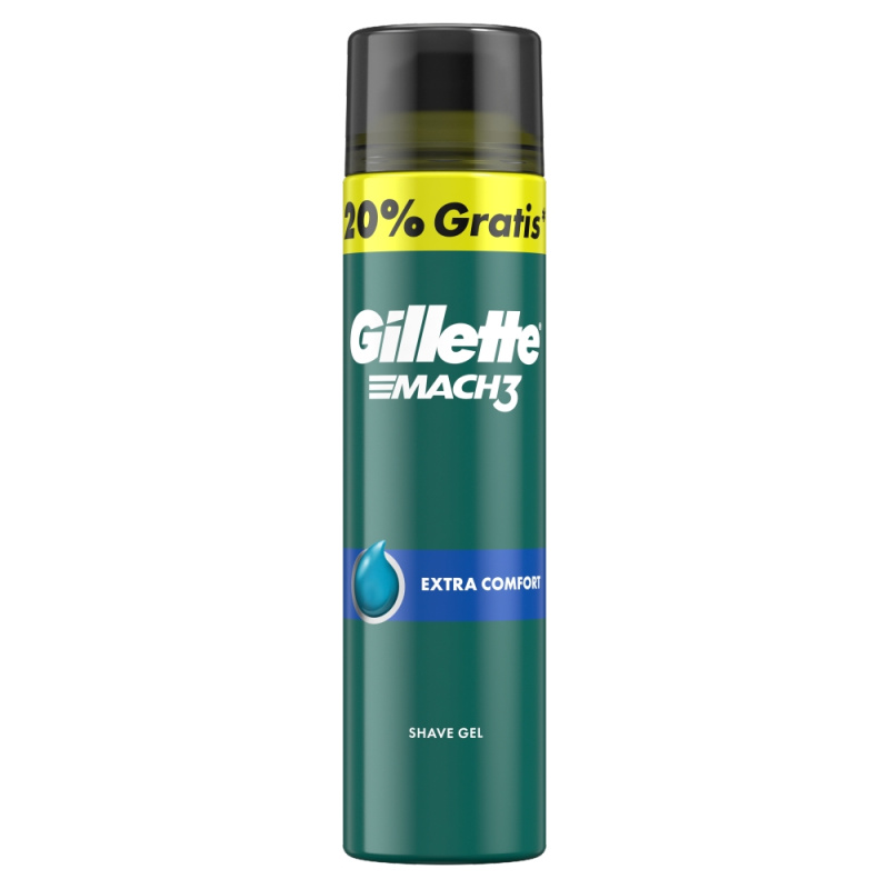 Gillette Mach3 Extra Comfort gel na holení pro muže 240 ml