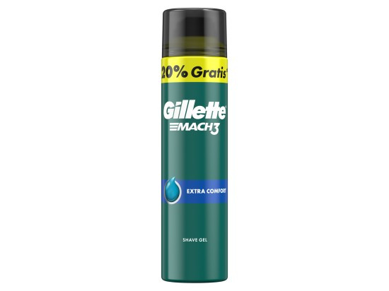 Gillette Mach3 Extra Comfort gel na holení pro muže 240 ml