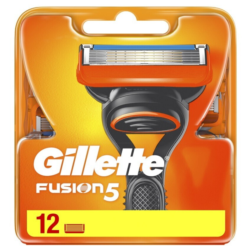 Gillette Fusion5 náhradní břity 12 ks