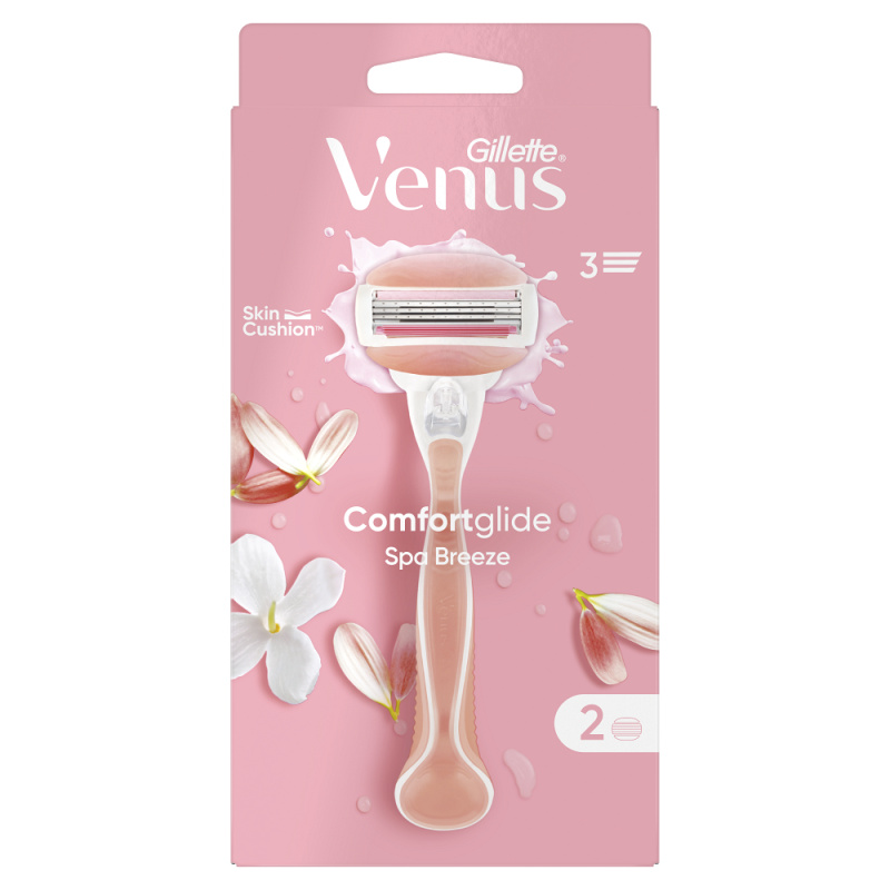 GILLETTE Venus Spa Breeze Holící strojek + Náhradní hlavice 2 kusy