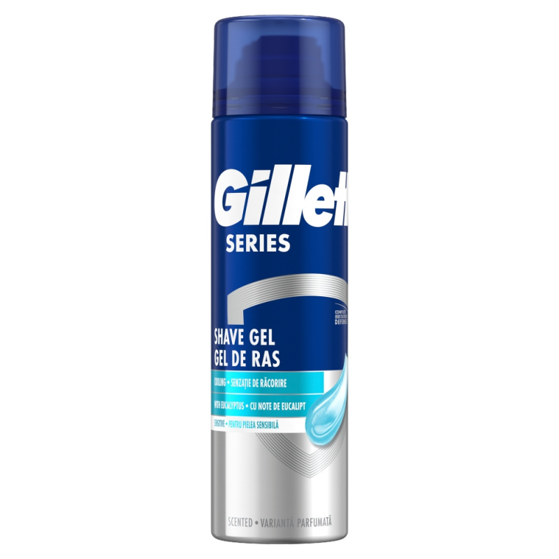 GILLETTE Series Chladivý gel na holení 200 ml