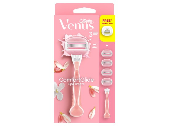Gillette Venus ComfortGlide Spa Breeze dámské holítko + náhradní břity 4 ks