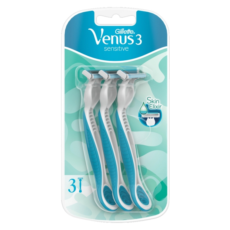 Gillette Venus 3 Sensitive jednorázová holítka 3 ks