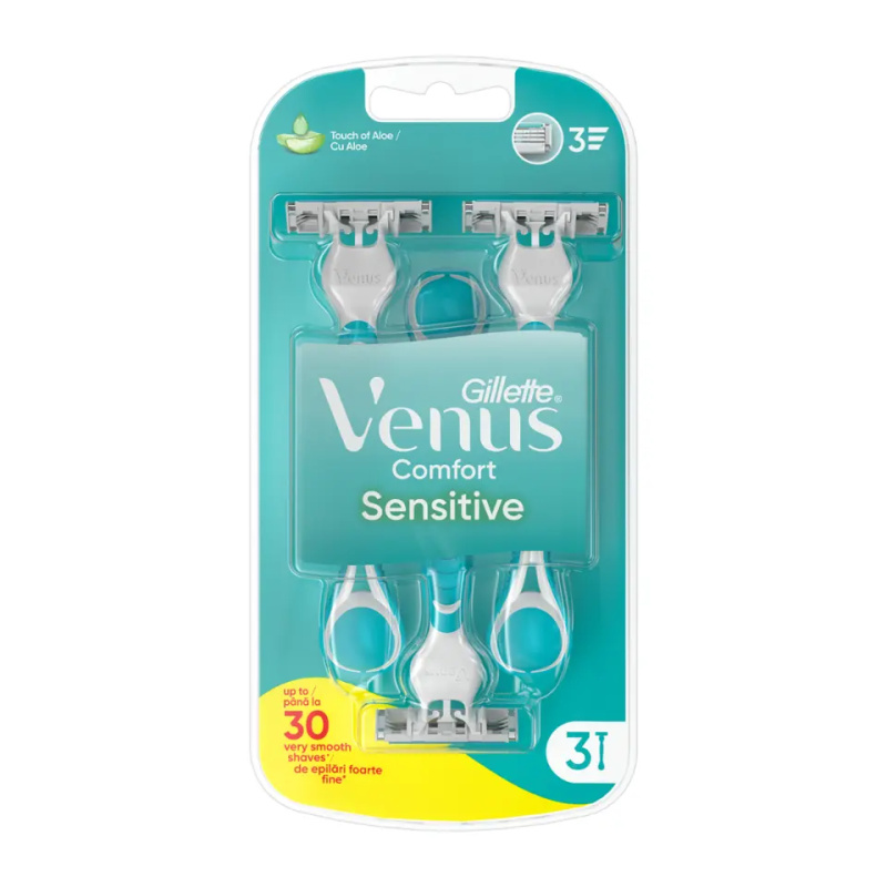 Gillette Venus 3 Sensitive jednorázová holítka 3 ks