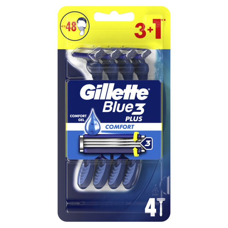 Procter and Gamble Gillette Blue3 hol tka(31ks/bli)Comfort