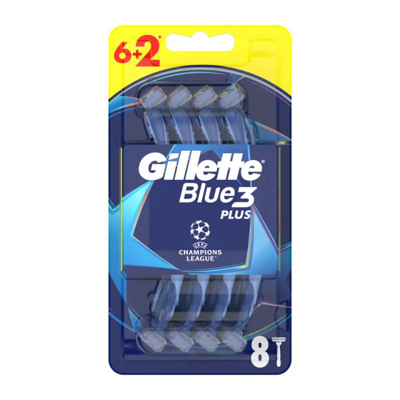 Gillette Blue 3 Comfort jednorázová holítka pro muže 8 ks