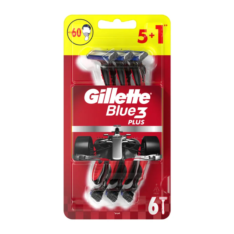 Gillette Blue3 holítka (62 ks/bli)Nitro