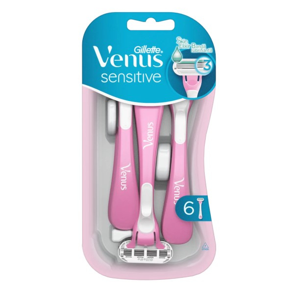 Gillette Venus Sensitive holicí strojek 6 ks
