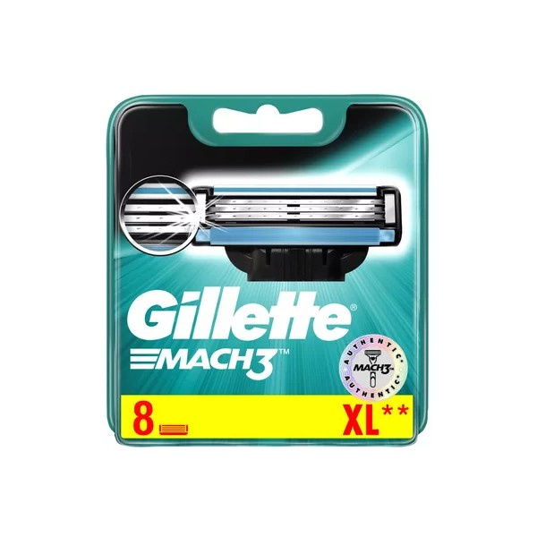 Gillette Mach3 náhradní břity 5 ks