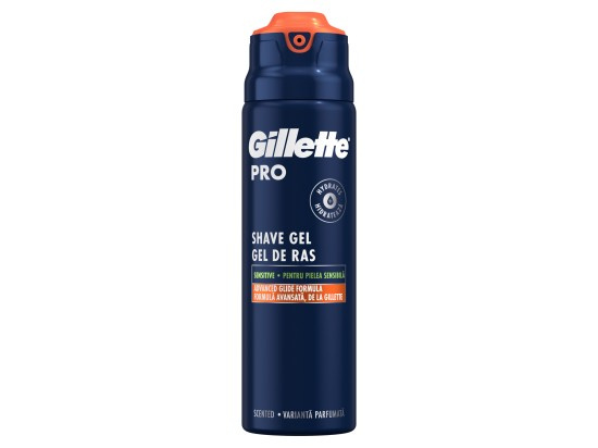 Gillette Pro Sensitive gel na holení pro muže 200 ml