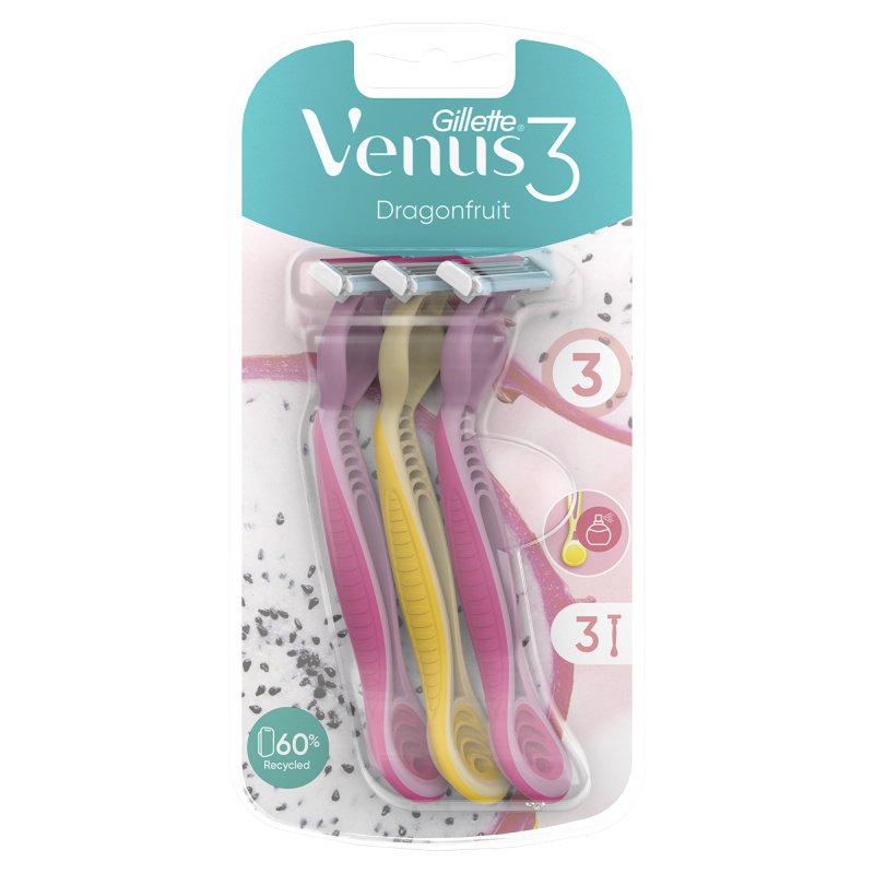 Gillette Venus Dragonfruit jednorázová holítka 3 ks