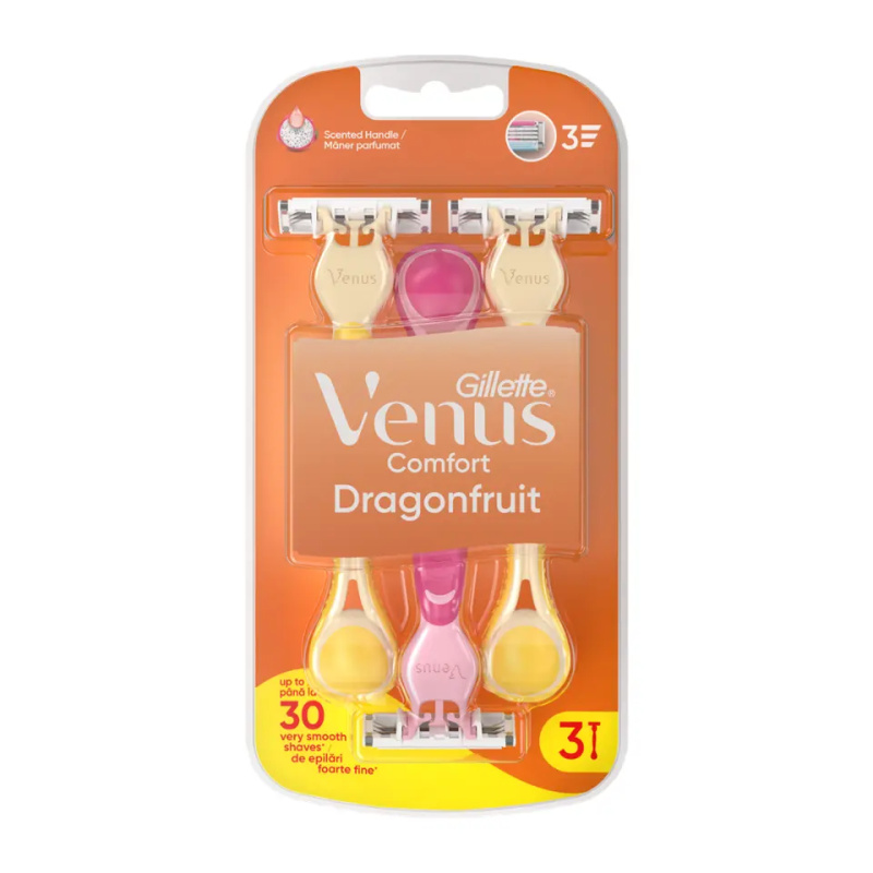 Gillette Venus Dragonfruit jednorázová holítka 3 ks