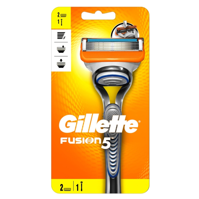 Gillette Fusion5 holicí strojek + náhradní hlavice 2 ks