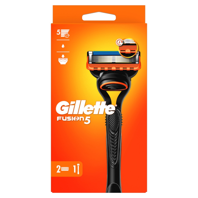 Gillette Fusion5 holicí strojek + náhradní hlavice 2 ks