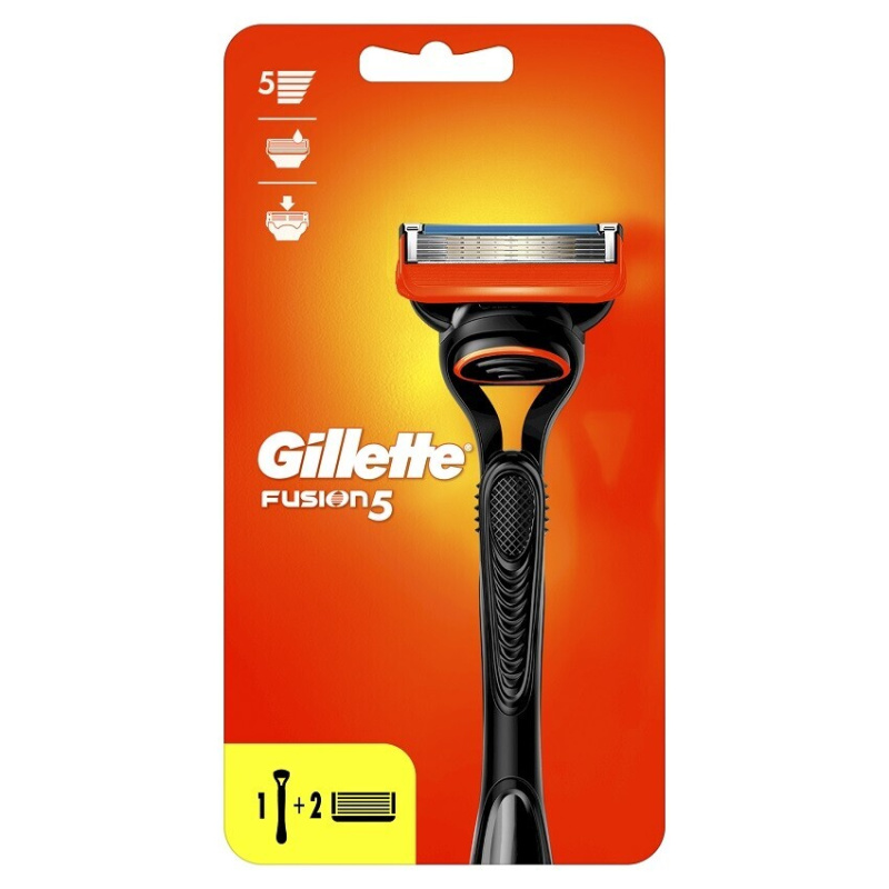 Gillette Fusion5 holicí strojek + náhradní hlavice 2 ks