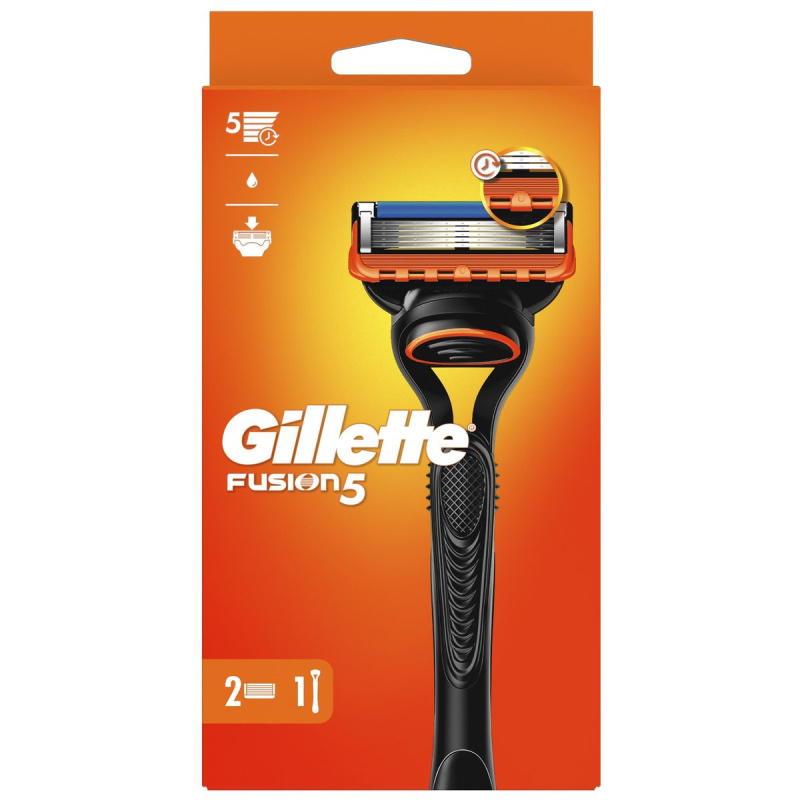 Gillette Fusion5 holicí strojek + náhradní hlavice 2 ks
