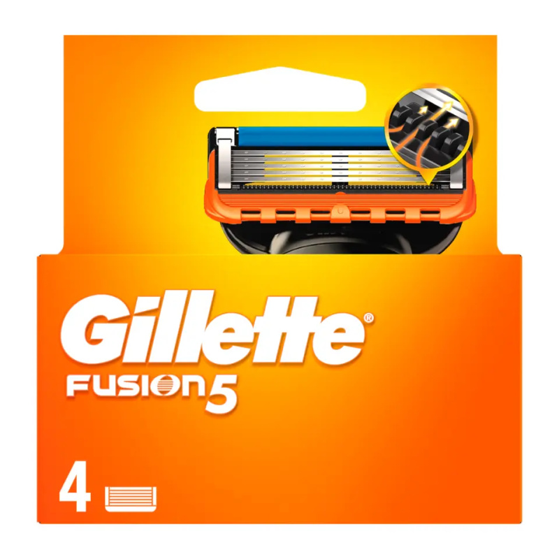 Gillette Fusion5 náhradní břity 4 ks