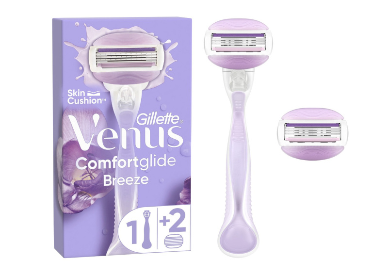 Gillette Venus ComfortGlide Breeze holicí strojek + náhradní břity 1 ks