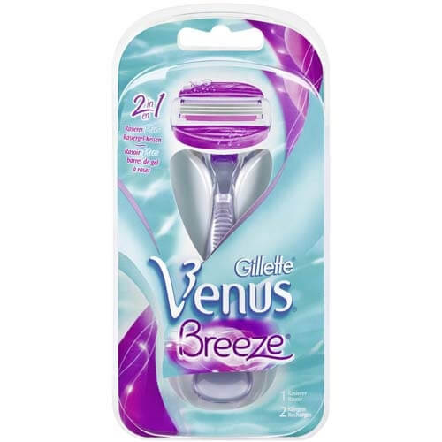 Gillette Venus ComfortGlide Breeze holicí strojek + náhradní břity 1 ks