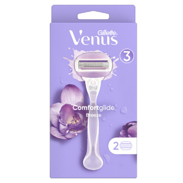 Gillette Venus ComfortGlide Breeze holicí strojek + náhradní břity 1 ks