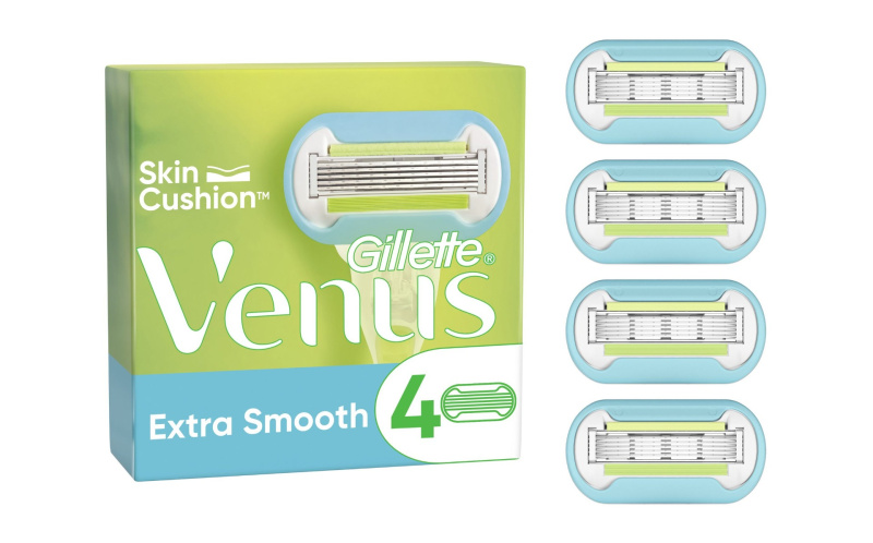 Gillette Venus Extra Smooth náhradní břity 4 ks