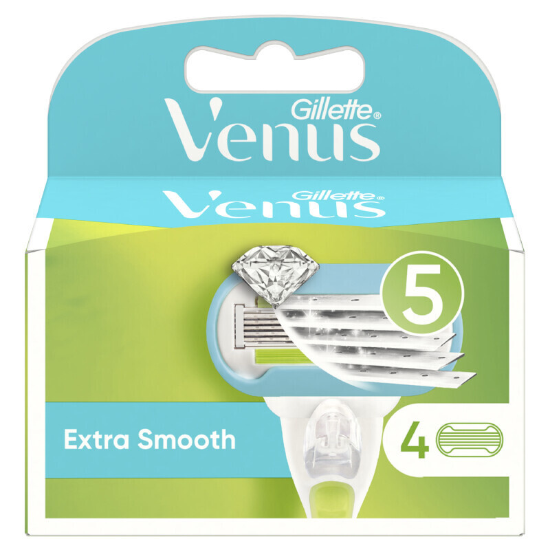Gillette Venus Extra Smooth náhradní břity 4 ks