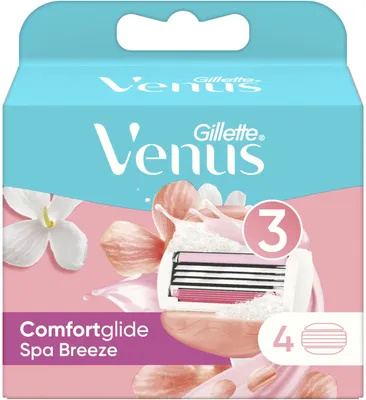 Gillette Venus ComfortGlide Spa Breeze náhradní břity 4 ks