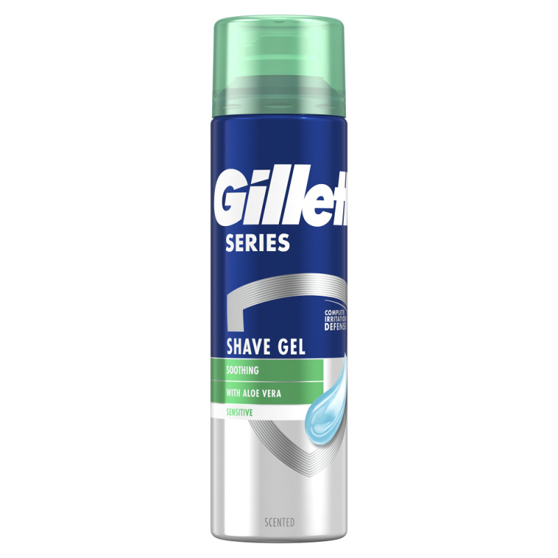 GILLETTE Series Gel na holení Sensitive 200 ml