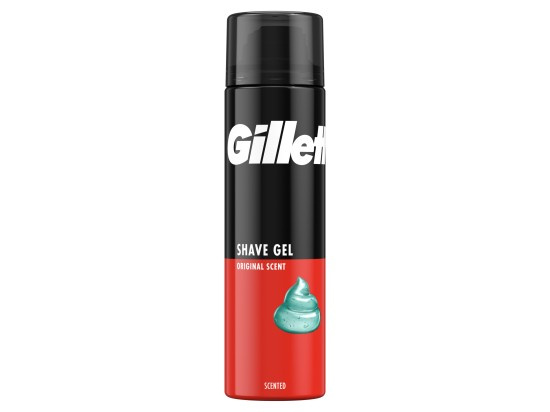 Gillette Classic Regular gel na holení pro muže 200 ml