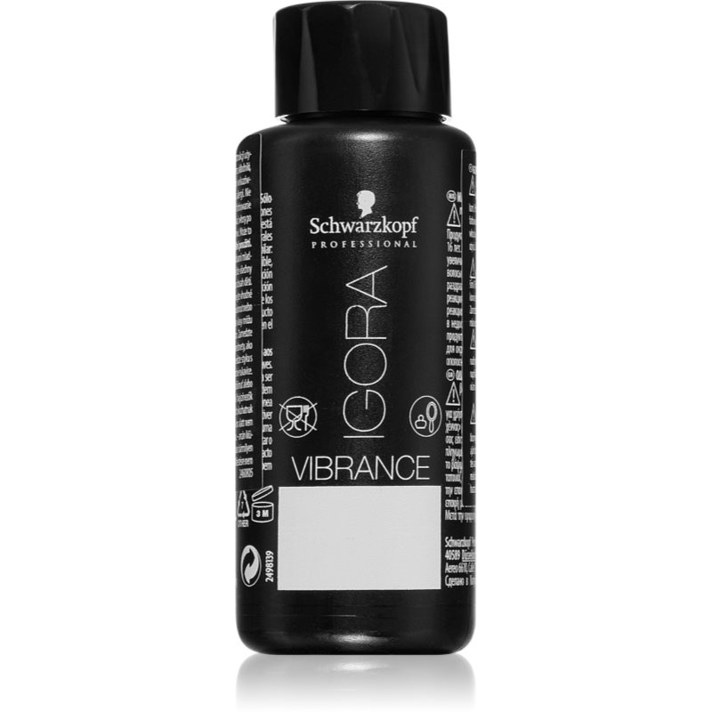Schwarzkopf Professional IGORA Vibrance demipermanentní barva na vlasy odstín 4-13 60 ml