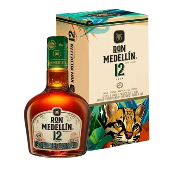 Ron Medellín 12YO 40% 0,7l (dárková krabice)
