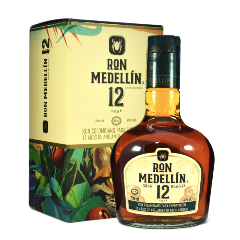 Ron Medellín 12YO 40% 0,7l (dárková krabice)