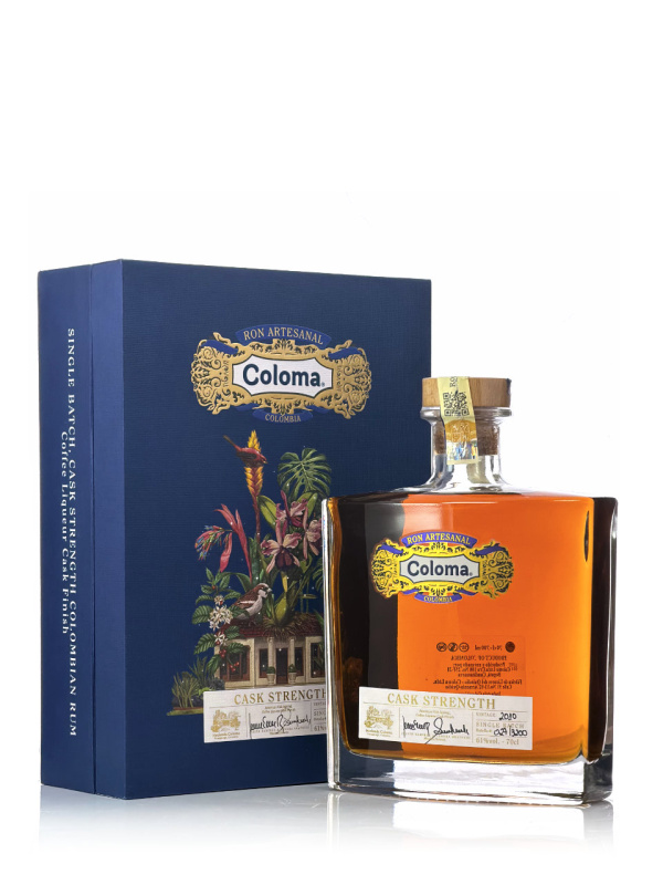 Coloma Rum Coloma Single Batch Cask Strength 0,7l 61% + Dárkové balení