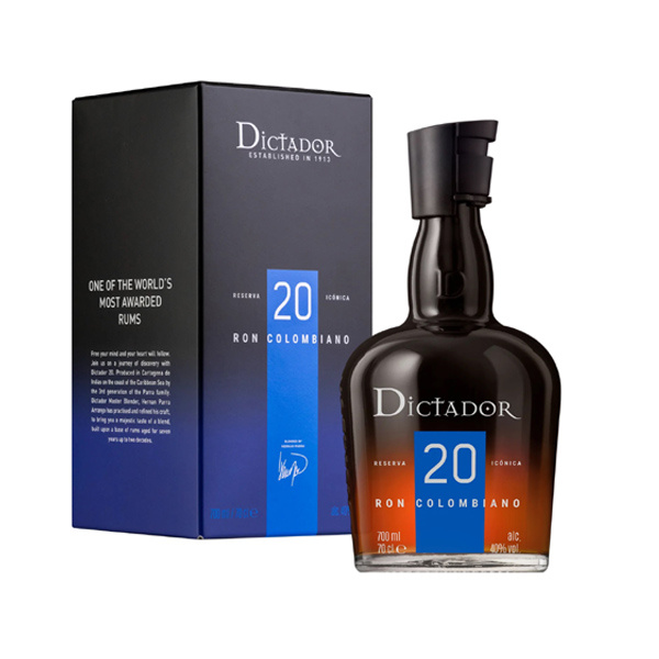 Dictador 20 yo 40 %  0,7 l