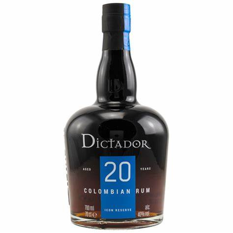 Dictador 20 yo 40 %  0,7 l