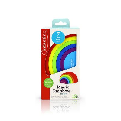 Infantino Skládačka duha Magic Rainbow