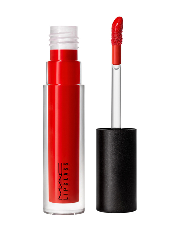 MAC Cosmetics Lipglass lesk na rty odstín Ruby Woo 3,1 ml