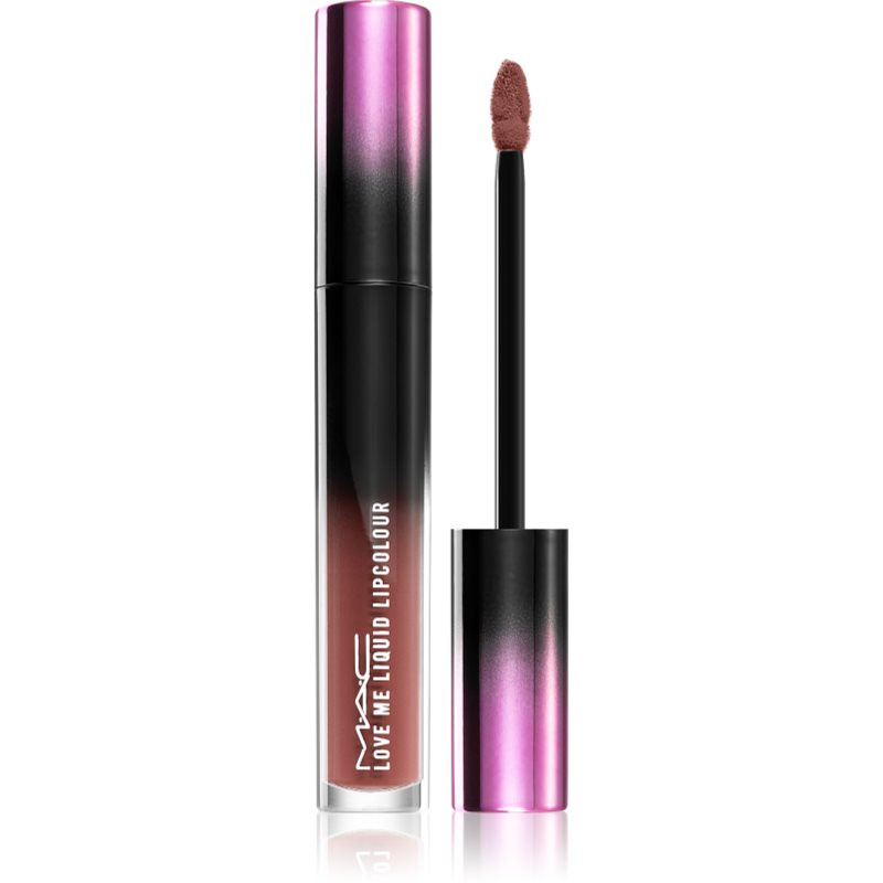 MAC Cosmetics Love Me Liquid Lipcolour krémová rtěnka se saténovým finišem odstín Laissez-Fiare 3,1 ml