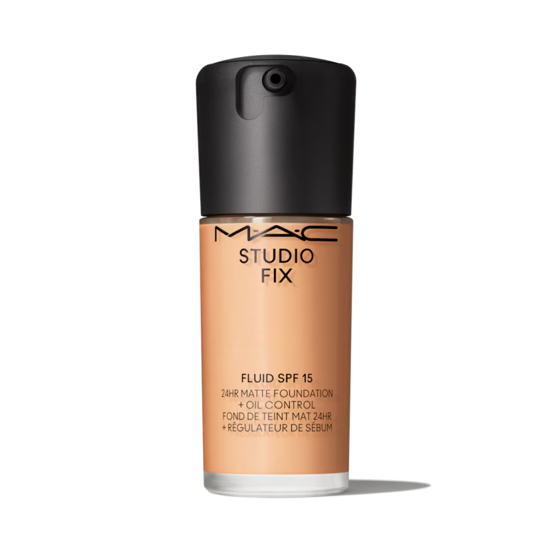 MAC Cosmetics Studio Fix Fluid SPF 15 24HR Matte Foundation + Oil Control matující make-up SPF 15 odstín NC35 30 ml