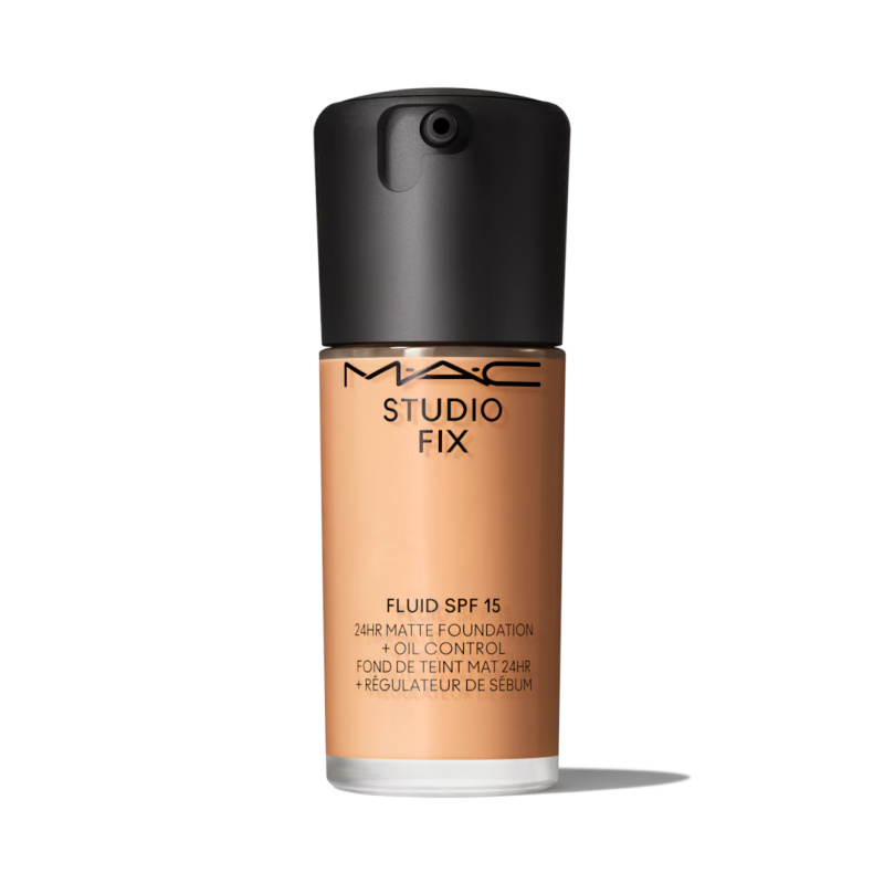 MAC Cosmetics Studio Fix Fluid SPF 15 24HR Matte Foundation + Oil Control matující make-up SPF 15 odstín C4.5 30 ml