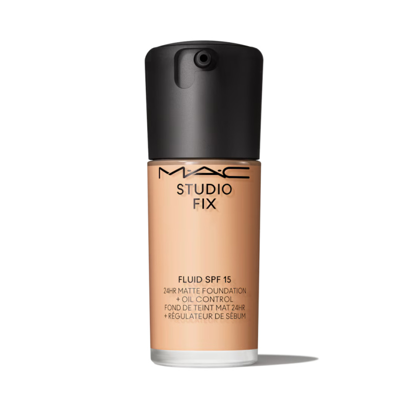 MAC Cosmetics Studio Fix Fluid SPF 15 24HR Matte Foundation + Oil Control matující make-up SPF 15 odstín C4 30 ml